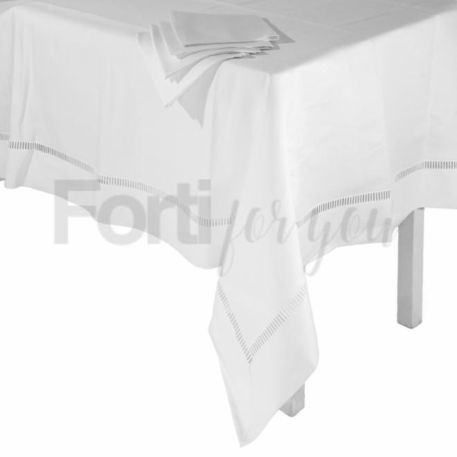 TOVAGLIA BORBONESE AVA 160X225 (X8) COL. 100 BIANCO