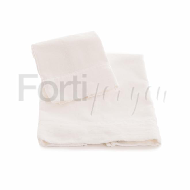 SET SPUGNA 2 PZ LA FABBRICA DEL LINO STELLINE COL.03 NATURALE